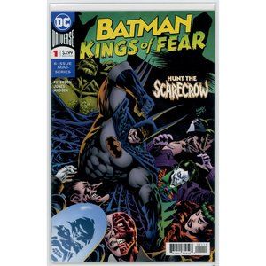 BATMAN KINGS OF FEAR #1A, Arkham Asylum, Scarecrow, Two-Face, Joker, and more!